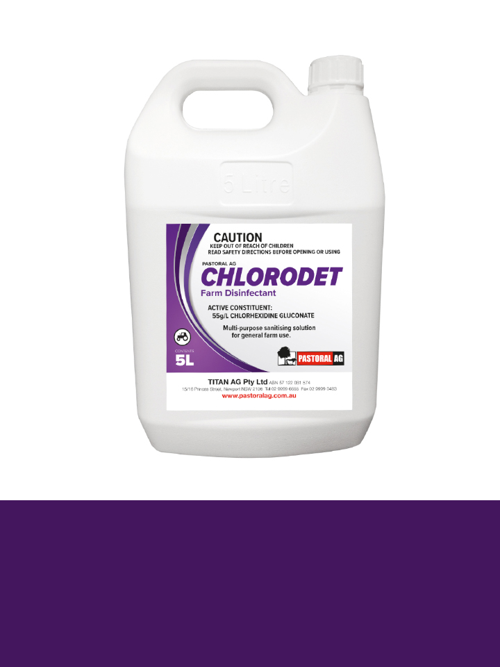Chlorodet Farm Disinfectant Pastoral Ag
