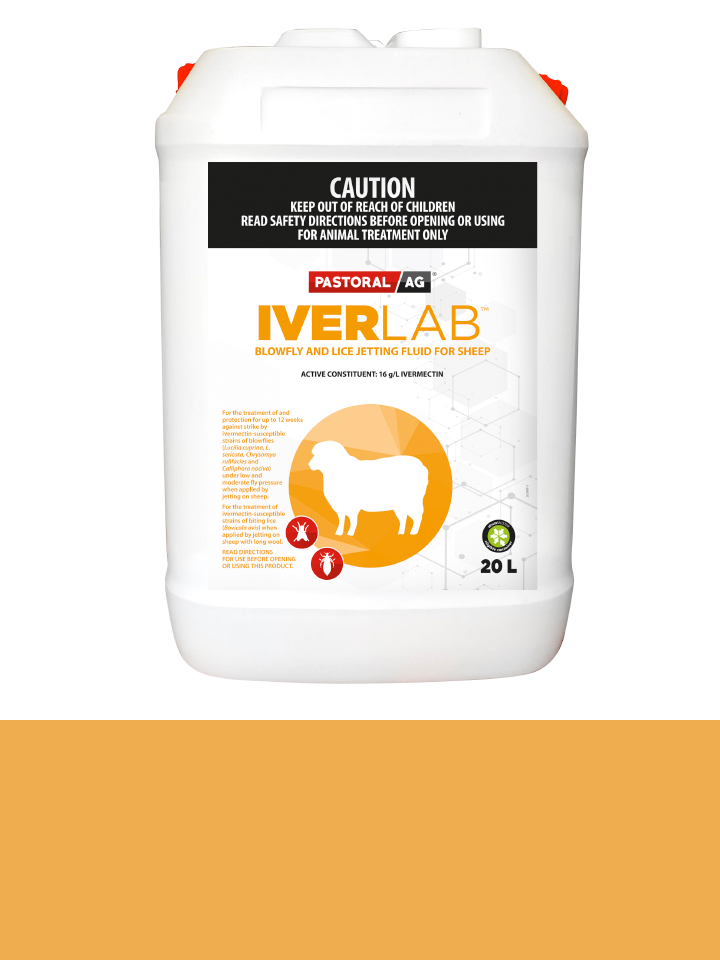 Iverlab™ Blowfly and Lice Jetting Fluid for Sheep Pastoral Ag