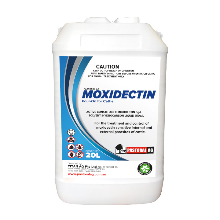 Moxidectin PourOn for Cattle and Red Deer Pastoral Ag